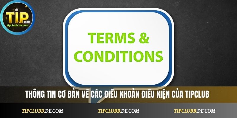 Thông tin cơ bản về các điều khoản điều kiện của Tipclub
