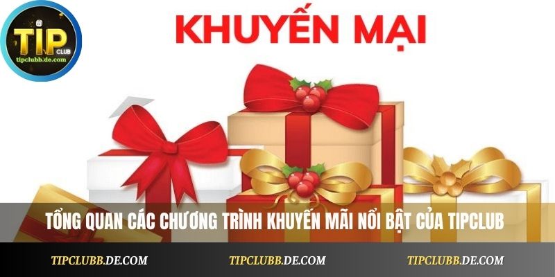 tổng quan các chương trình khuyến mãi nổi bật của Tipclub